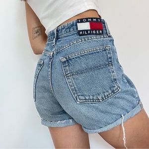 Vintage Tommy Hilfiger jean shorts